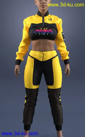 3D打印模型Jump Around Outfit for Genesis 8 Female(s)的图片