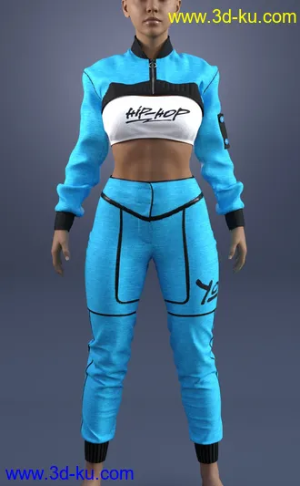 3D打印模型Jump Around Outfit for Genesis 8 Female(s)的图片