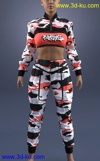 3D打印模型Jump Around Outfit for Genesis 8 Female(s)的图片