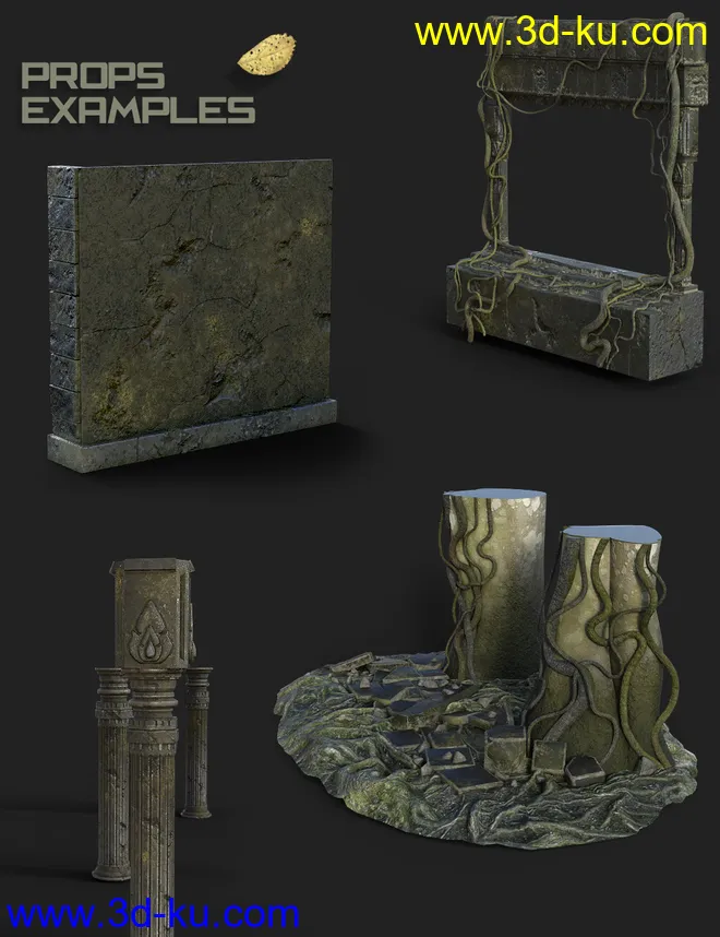 Jungle Water Temple模型的图片3