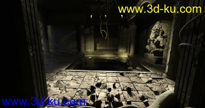 Jungle Water Temple模型的图片11