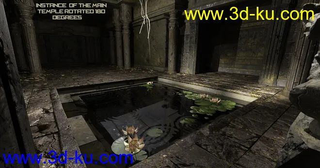 Jungle Water Temple模型的图片14