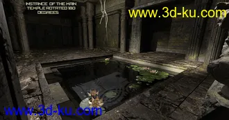 3D打印模型Jungle Water Temple的图片
