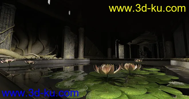 Jungle Water Temple模型的图片16