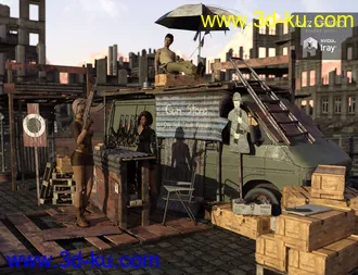 3D打印模型Junktown Gun Store的图片