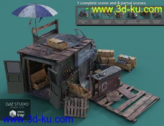 3D打印模型Junktown Gun Store的图片