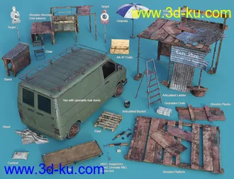 3D打印模型Junktown Gun Store的图片