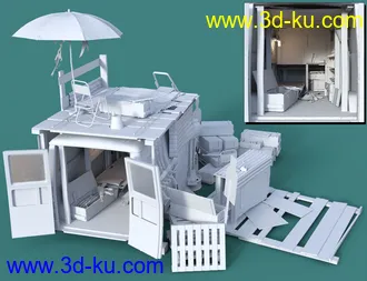 3D打印模型Junktown Gun Store的图片