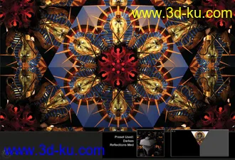 3D打印模型Kaleidoscope for Iray的图片