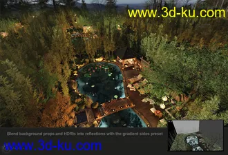 3D打印模型Kaleidoscope for Iray的图片