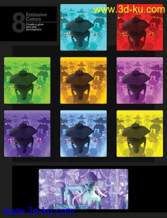 Kaleidoscope for Iray模型的图片12