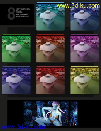 Kaleidoscope for Iray模型的图片13