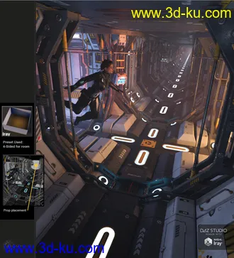 3D打印模型Kaleidoscope for Iray的图片