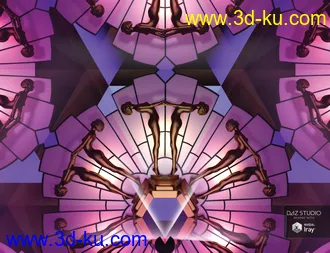 3D打印模型Kaleidoscope for Iray的图片