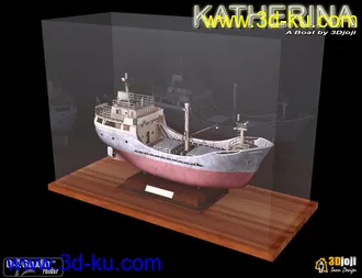 3D打印模型Katherina Boat的图片