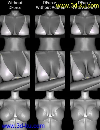 3D打印模型Keicy with Expressions, dForce Breasts and dForce Hair for Genesis 8 Female的图片