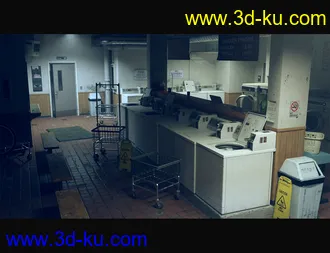 3D打印模型King Wash Laundromat的图片