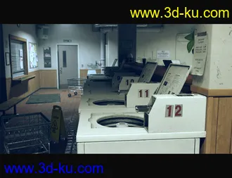 King Wash Laundromat模型的图片7