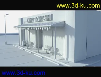 King Wash Laundromat模型的图片13