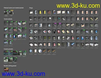 3D打印模型King Wash Laundromat的图片