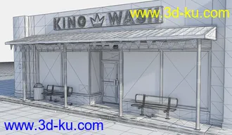 King Wash Laundromat模型的图片18