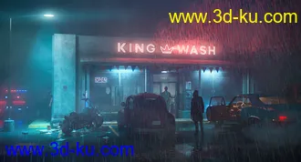 King Wash Laundromat模型的图片19