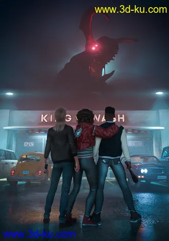 King Wash Laundromat模型的图片22