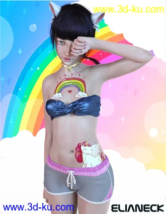 3D打印模型Kitty for Kanade 8的图片