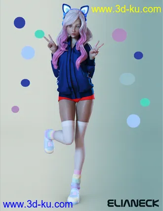 3D打印模型Kitty for Kanade 8的图片