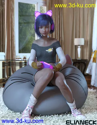 3D打印模型Kitty for Kanade 8的图片