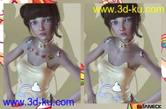 3D打印模型Kitty for Kanade 8的图片