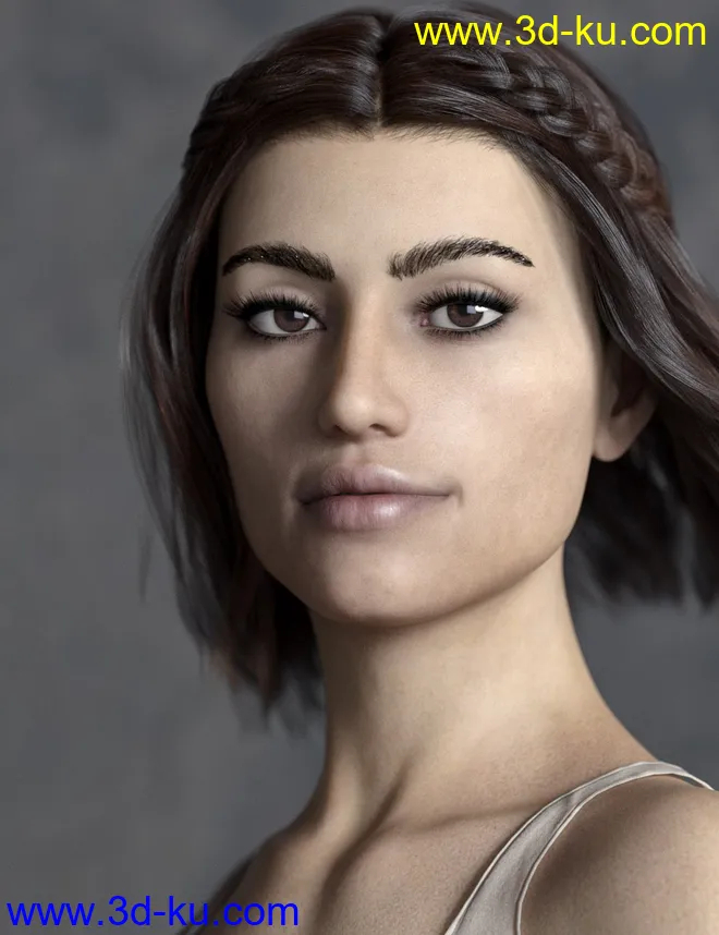 Kizzy HD for Genesis 8 Female模型的图片3