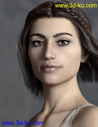 3D打印模型Kizzy HD for Genesis 8 Female的图片