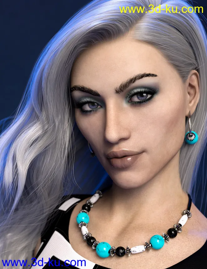 Kizzy HD for Genesis 8 Female模型的图片4