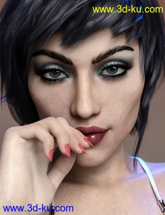 3D打印模型Kizzy HD for Genesis 8 Female的图片