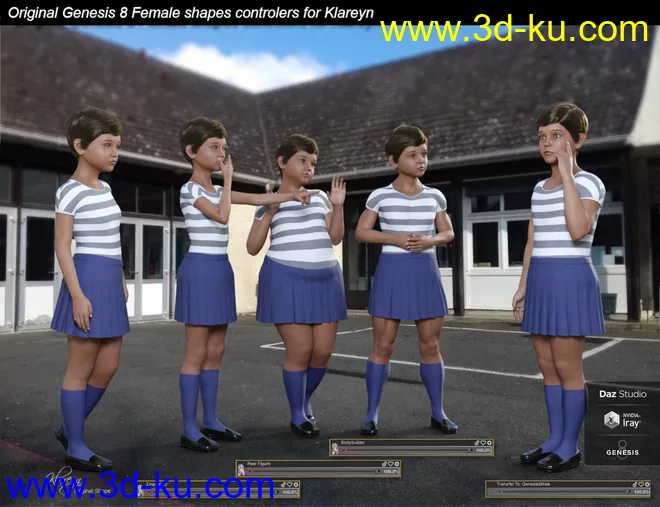 Klareyn for Genesis 8 Female模型的图片6