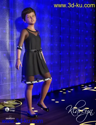 3D打印模型Klareyn for Genesis 8 Female的图片