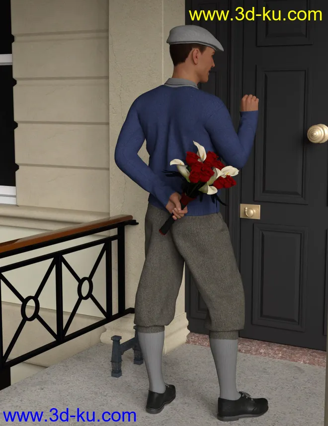 Knickerbockers for Genesis 8 Male(s)模型的图片2