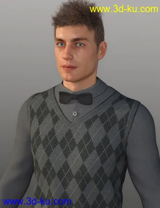 3D打印模型Knickerbockers for Genesis 8 Male(s)的图片