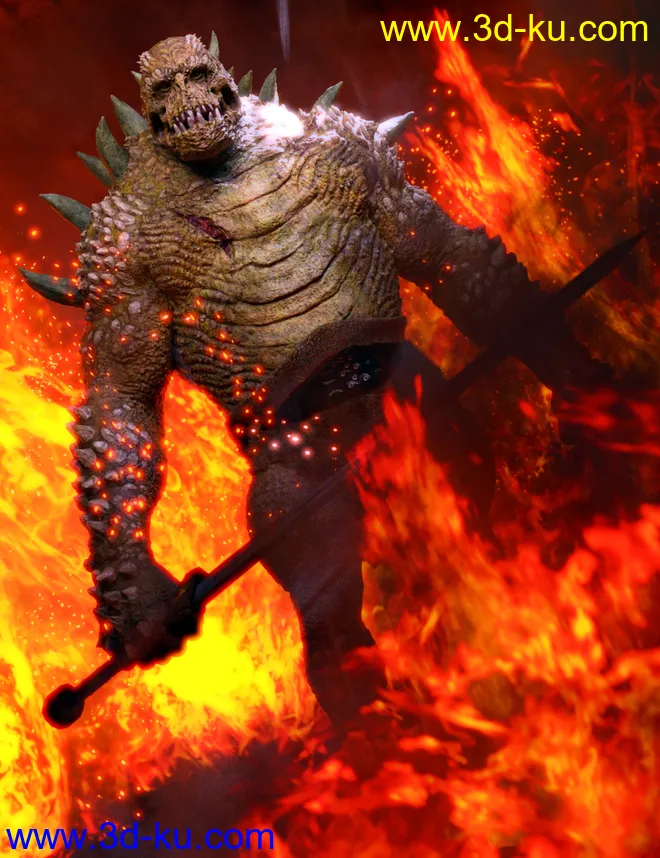 Korvath HD for Genesis 8 Male模型的图片2