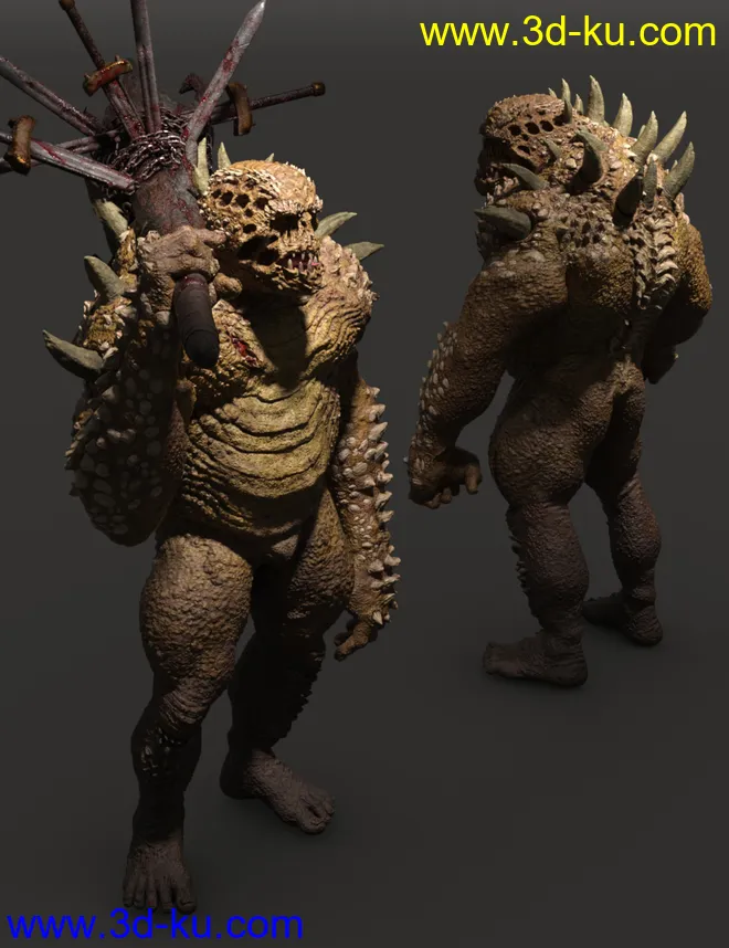 Korvath HD for Genesis 8 Male模型的图片3