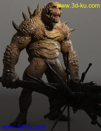 3D打印模型Korvath HD for Genesis 8 Male的图片