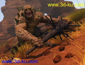 3D打印模型Korvath HD for Genesis 8 Male的图片