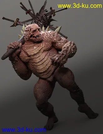 3D打印模型Korvath HD for Genesis 8 Male的图片