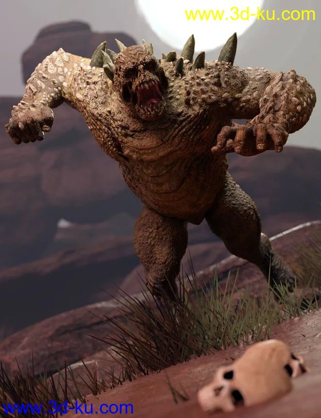 Korvath HD for Genesis 8 Male模型的图片14