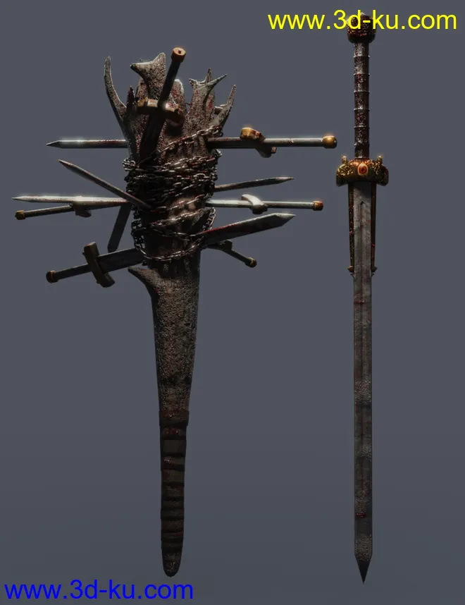 Korvath HD for Genesis 8 Male模型的图片15