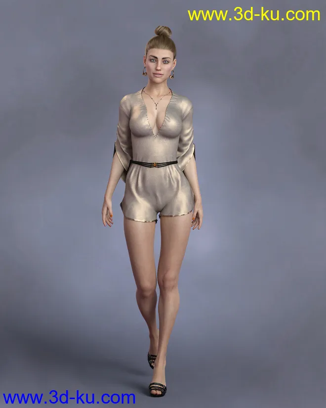 KrashWerks BRITTANY for Genesis 8 Female模型的图片1