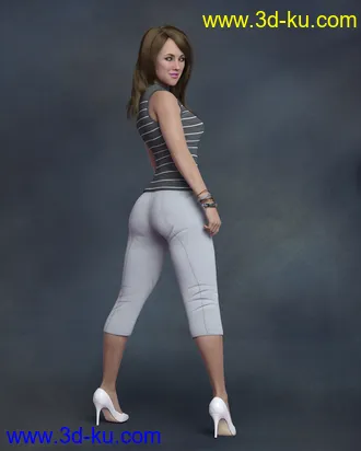 3D打印模型KrashWerks SHYLAH for Genesis 8 Female的图片