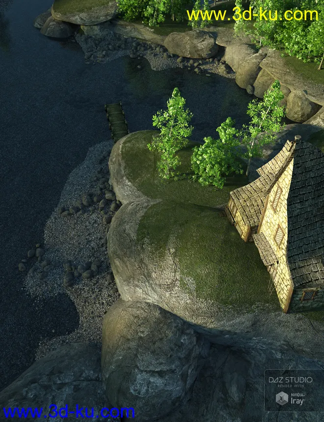 Lake Serene for End of the Tracks模型的图片2