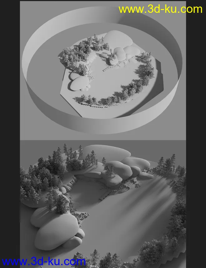 Lake Serene for End of the Tracks模型的图片3